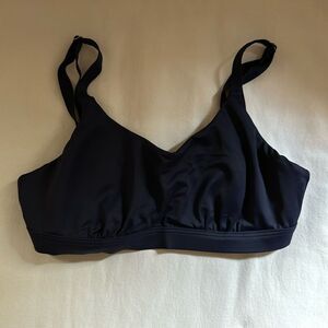 Bikini Top  32/DD Navy And Tropical Bottom XL